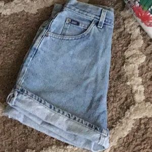 Lee Vintage High waist Jean shorts